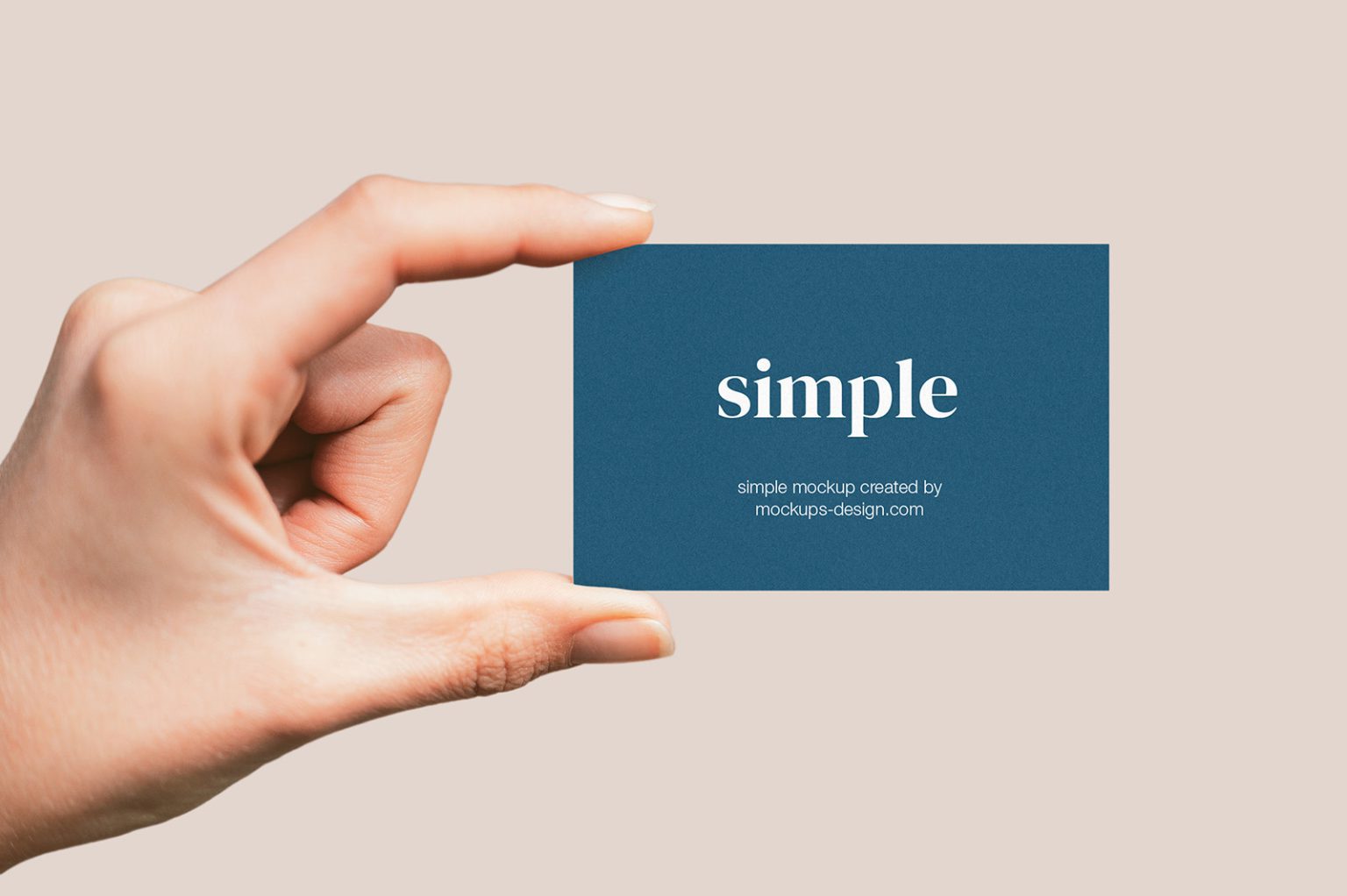 Hand Holding Business Card Mockup Mockups Design