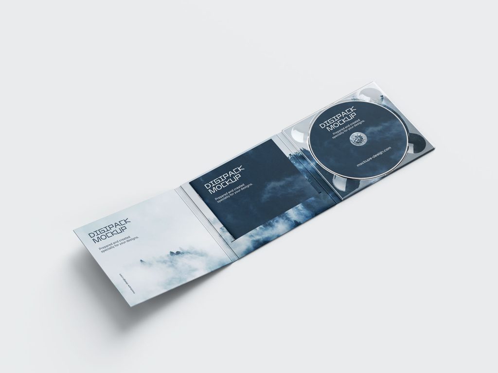 Digipack Product Development 6 panel digipack mockup - Mockups Design