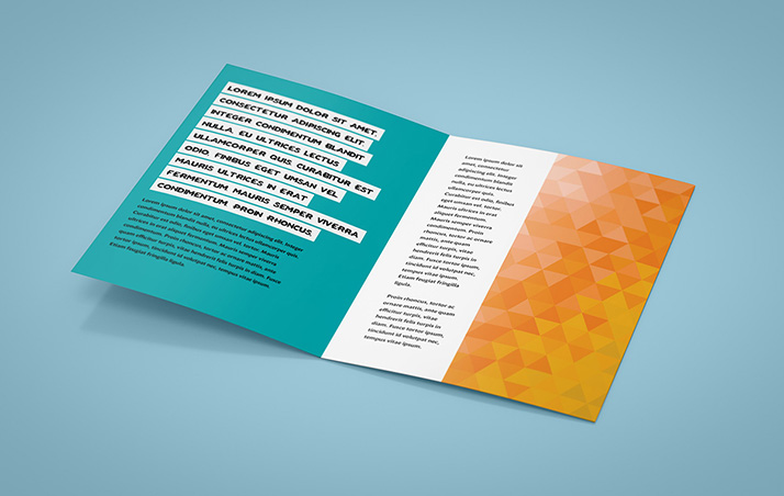 Download Leaflet Mockup A5 Bi Fold Mockups Design Free Premium Mockups PSD Mockup Templates