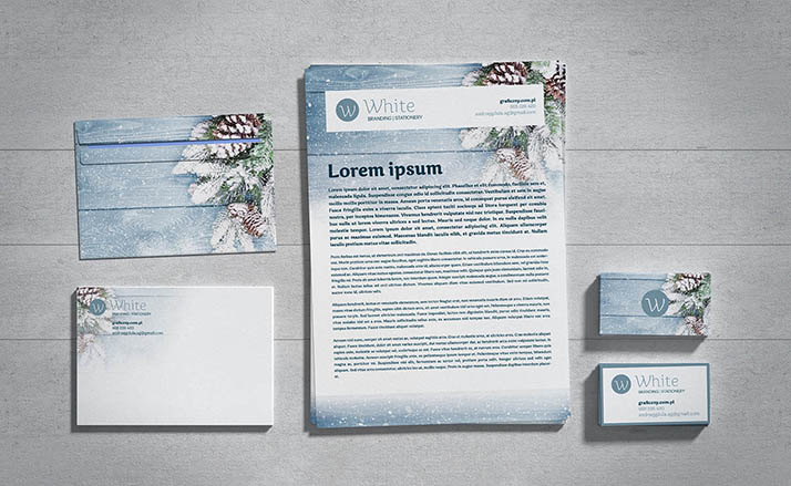 Free Small stationery / Branding mockup