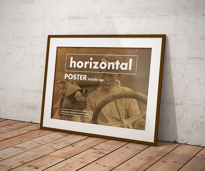 Download Vintage Posters Frame Mockup Mockups Design Free Premium Mockups PSD Mockup Templates