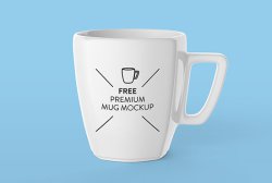 Free enamel mug mockup - Mockups Design