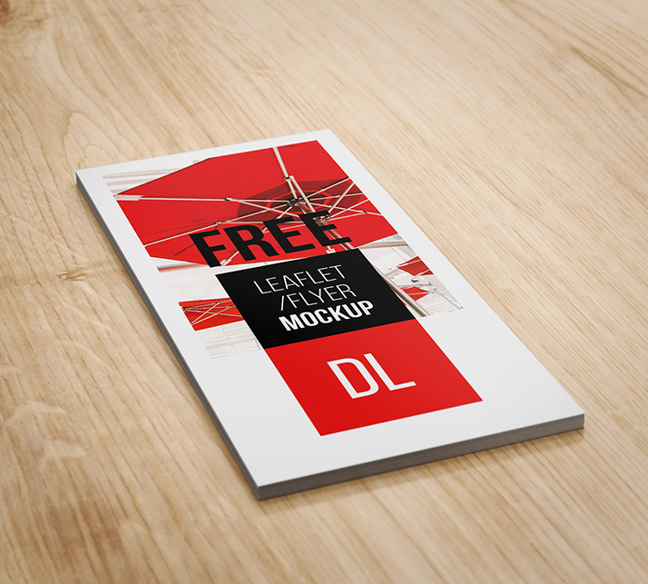 Download DL flyer mockup - Mockups Design | Free Premium Mockups