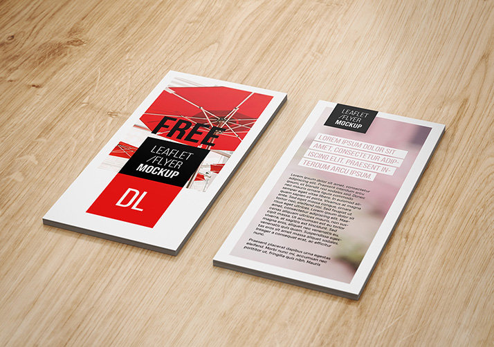 DL flyer mockup - Mockups Design | Free Premium Mockups