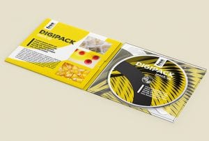 Free digipack mockup