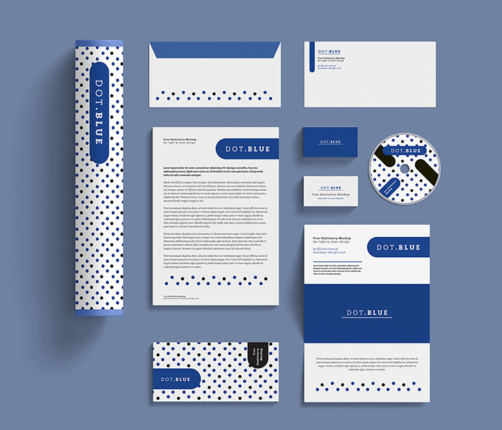 Free corporate identity mockup