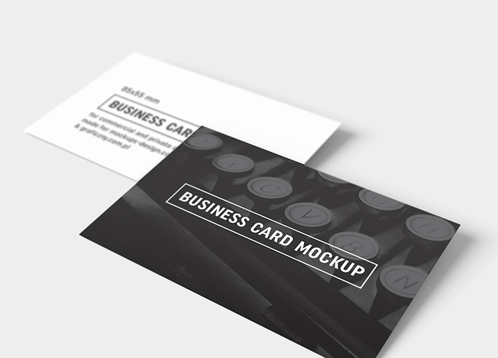 Download Business Cards Mockup 85x55 Mm Mockups Design Free Premium Mockups