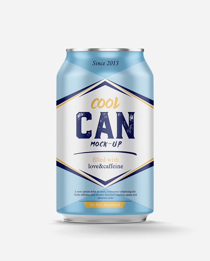 Download Can mockup - Mockups Design | Free Premium Mockups