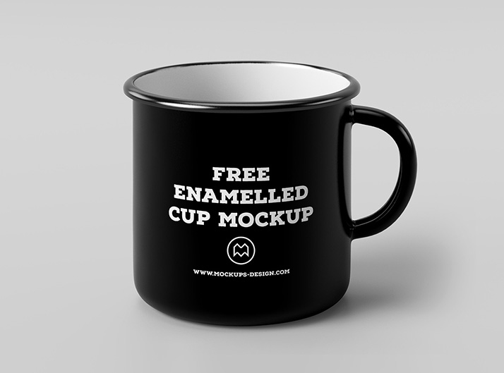 Download Free Enamel Mug Mockup Mockups Design Free Premium Mockups