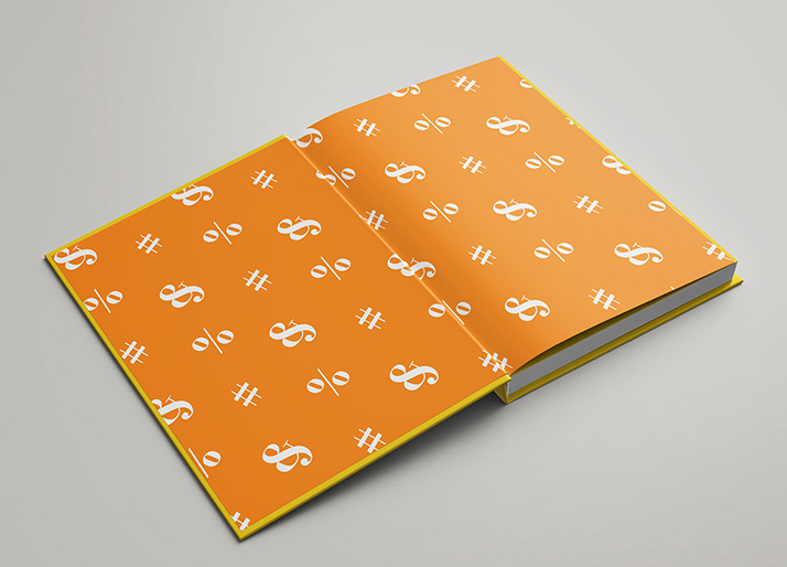 Free book mockup