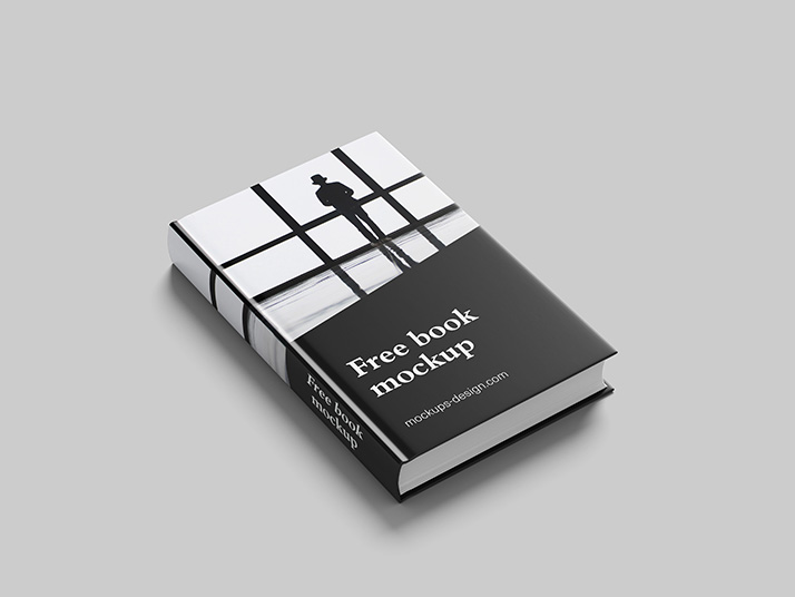 Free book mockup