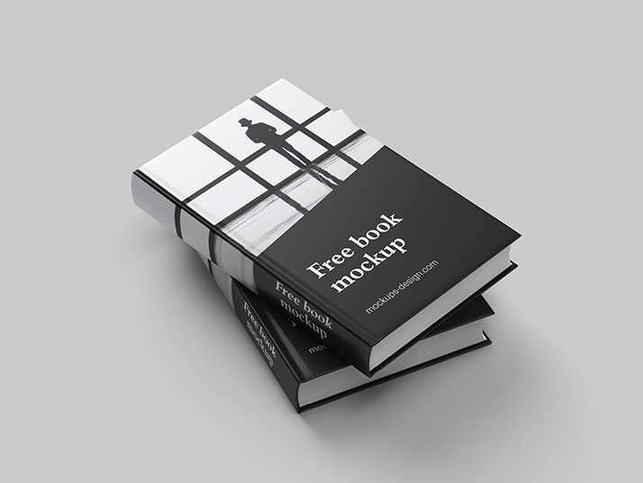 Free book mockup