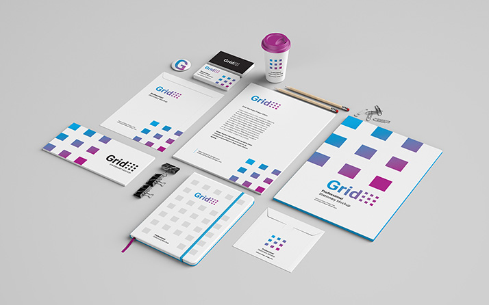 Free stationery mockup