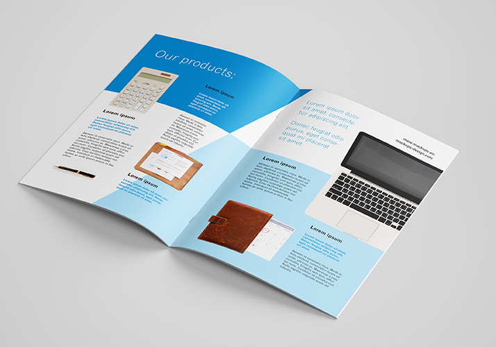 Download Free A4 Brochure Mockup Mockups Design