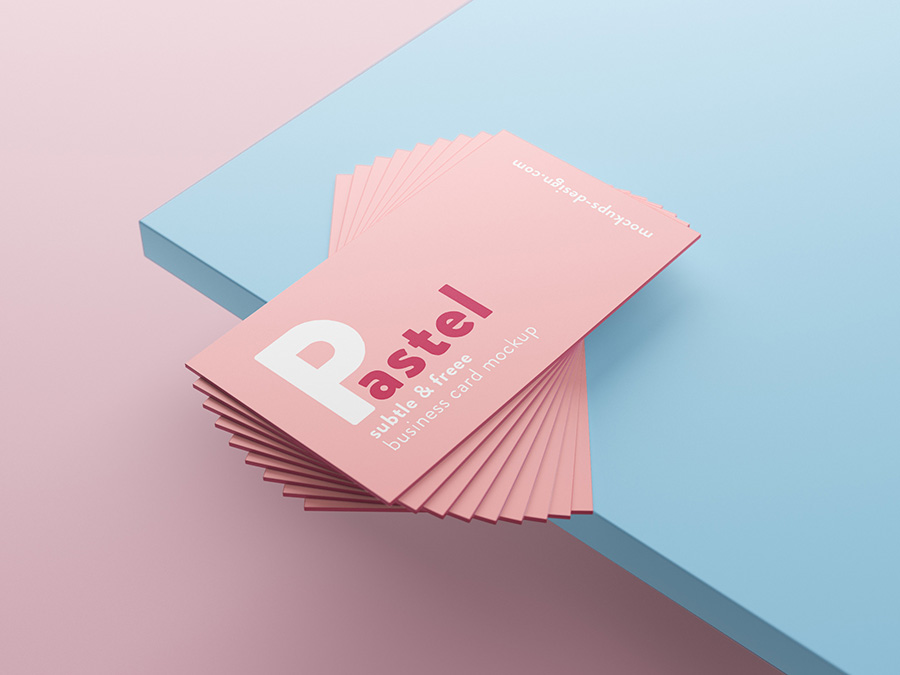 Free Business Cards Mockup Mockups Design Free Premium Mockups