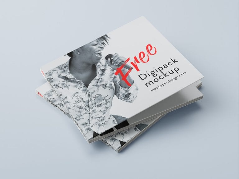 Free 6 panel digipack mockup Mockups Design Free