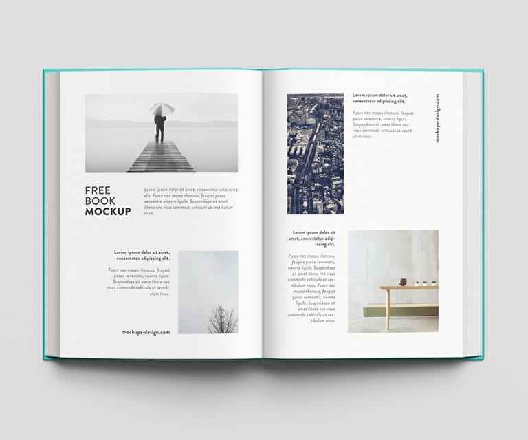 Free thick book mockup - Mockups Design