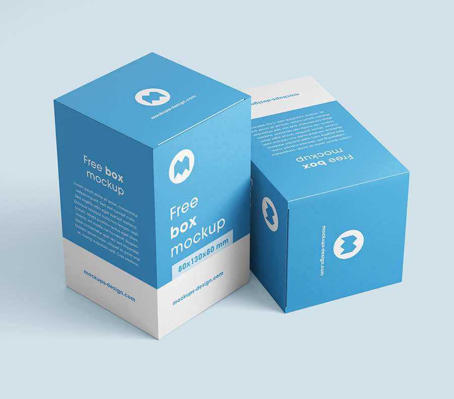 Free Box Mockups