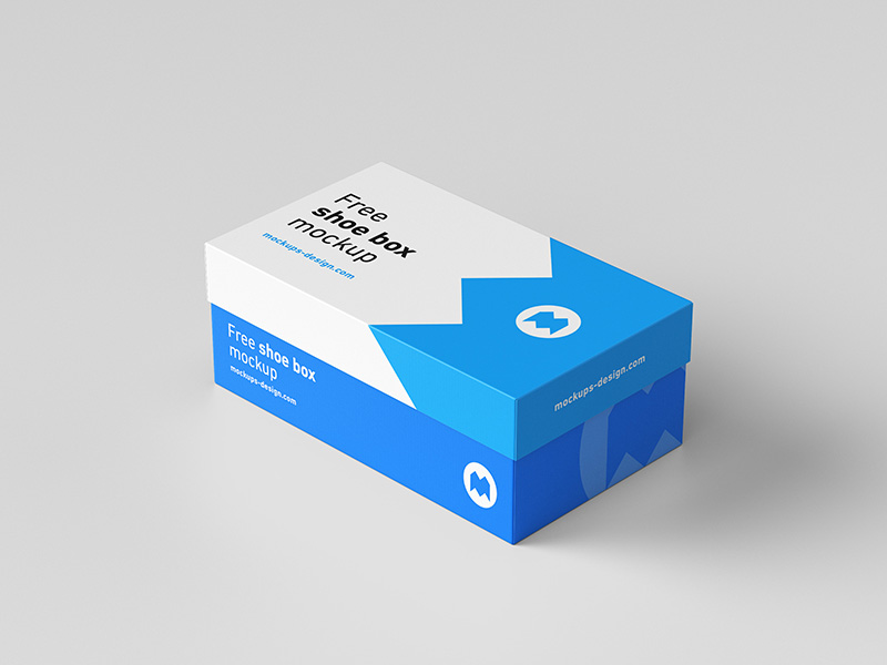 shoes box packaging design