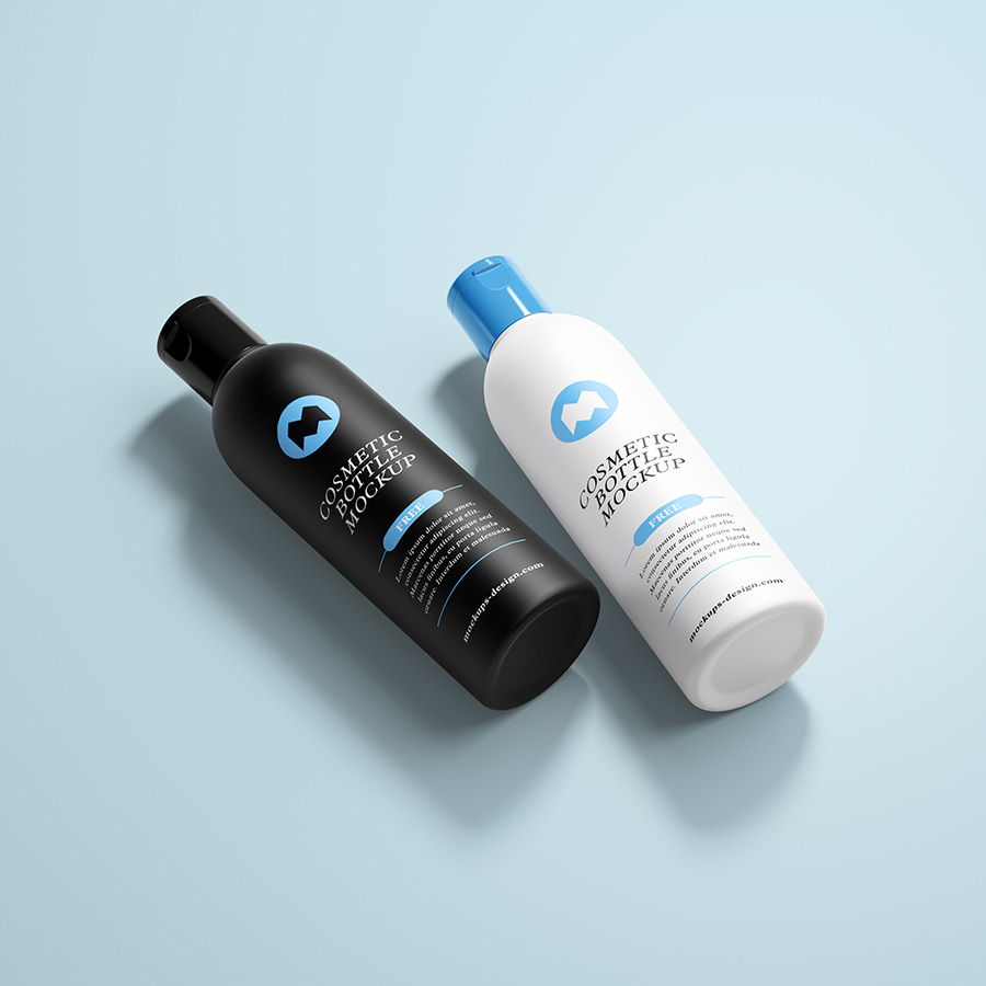 Download Free cosmetic bottles mockup - Mockups Design | Free ...