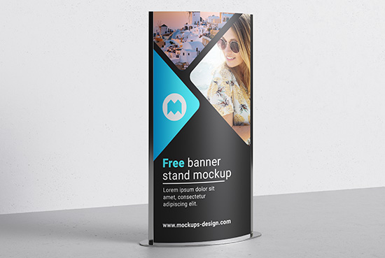 Free Display Stand Mockup Mockups Design