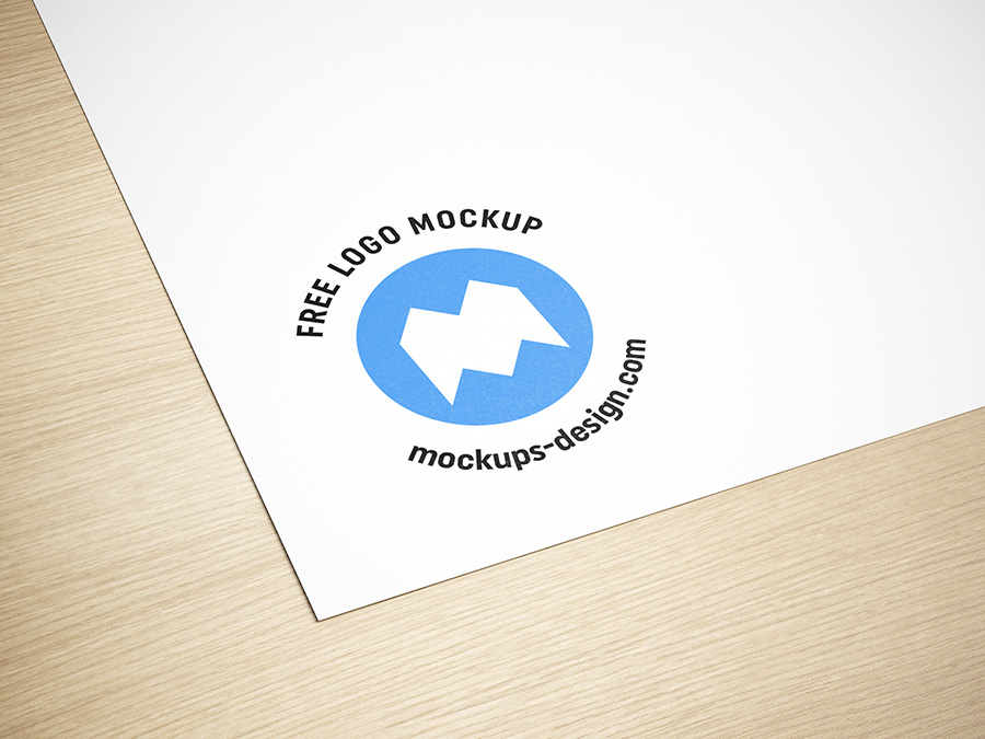 Free logo mockup