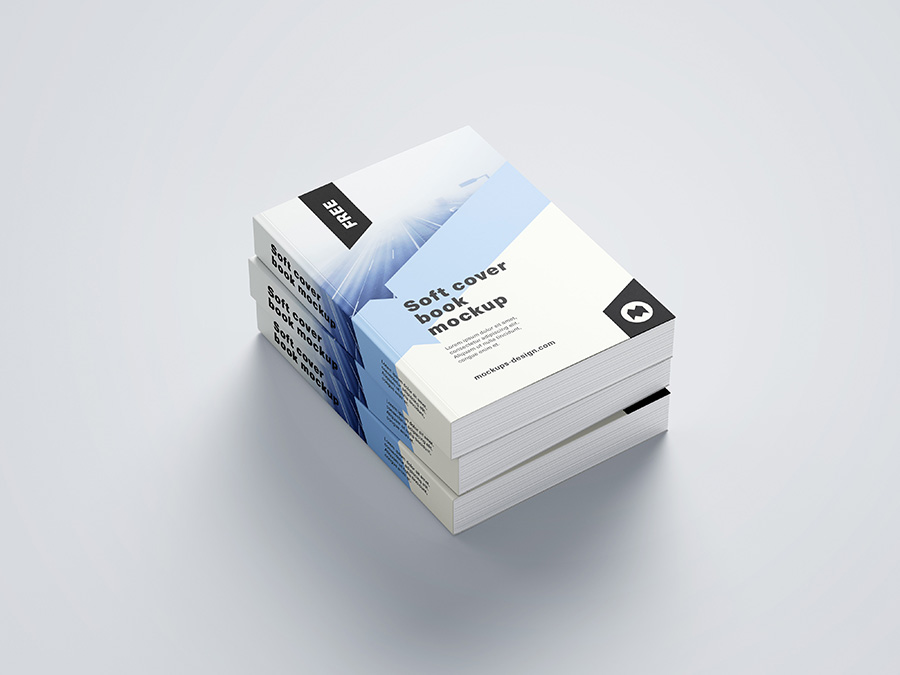 Download Free Softcover Book Mockup Mockups Design Free Premium Mockups PSD Mockup Templates