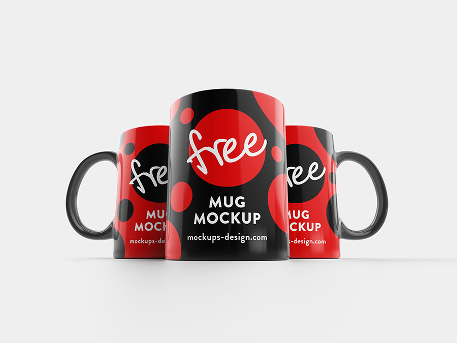 Free mug mockup