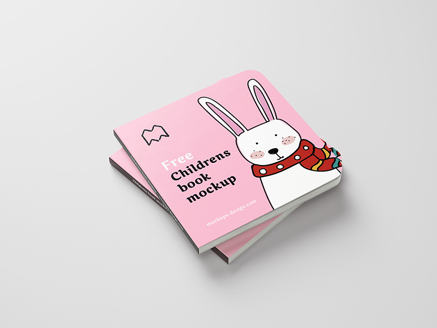 Download Free Children S Book Mockup Mockups Design Free Premium Mockups