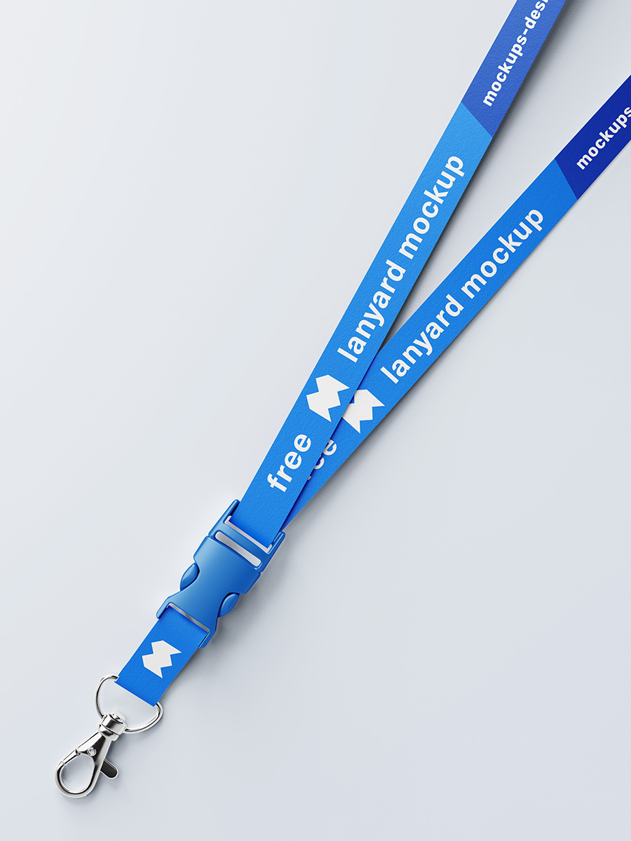 Free lanyard mockup / 15mm