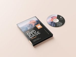 Free DVD case mockup - Mockups Design