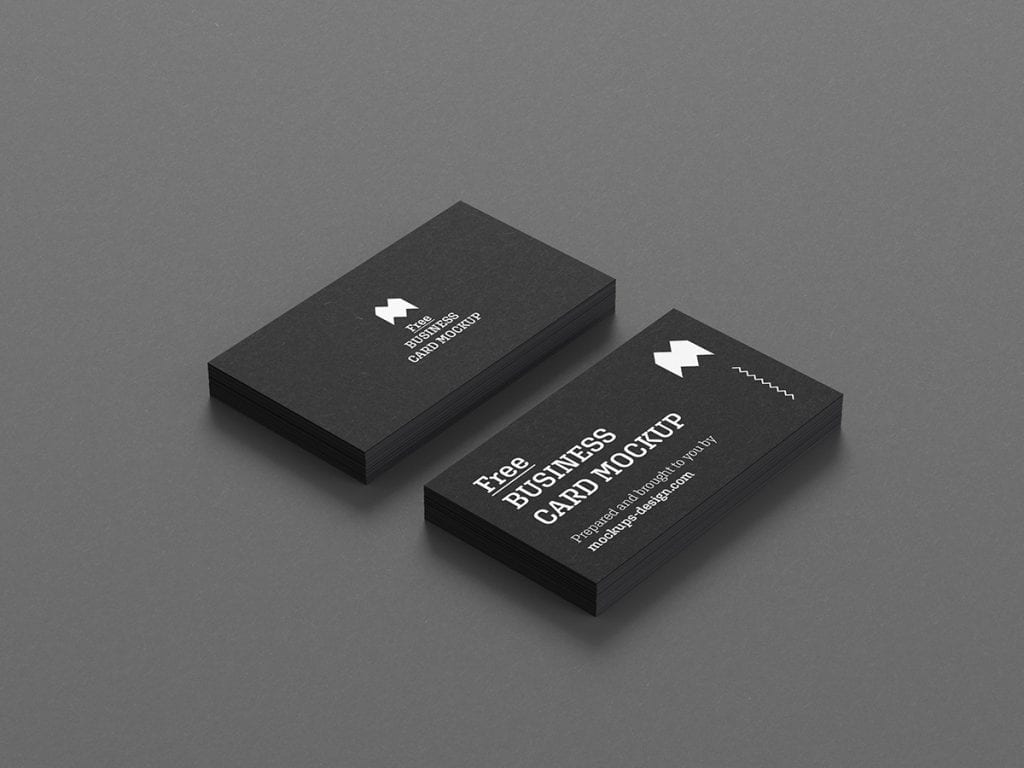 Free business cards mockup - Mockups Design