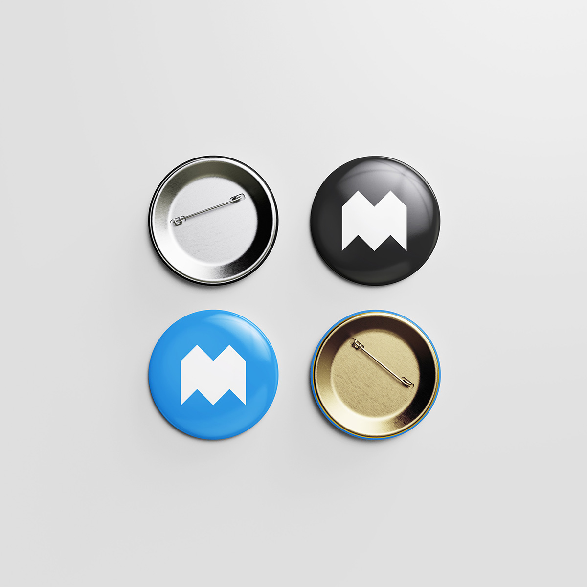Free pin button mockup - Mockups Design | Free Premium Mockups