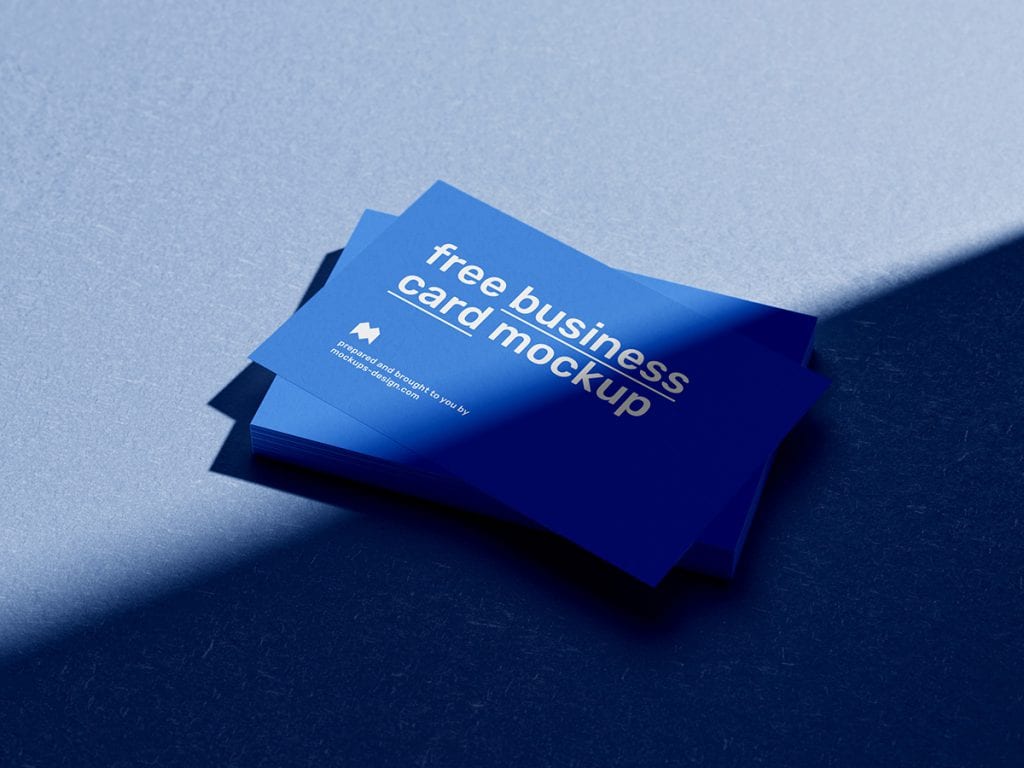 Free Business Cards Mockup - Mockups Design