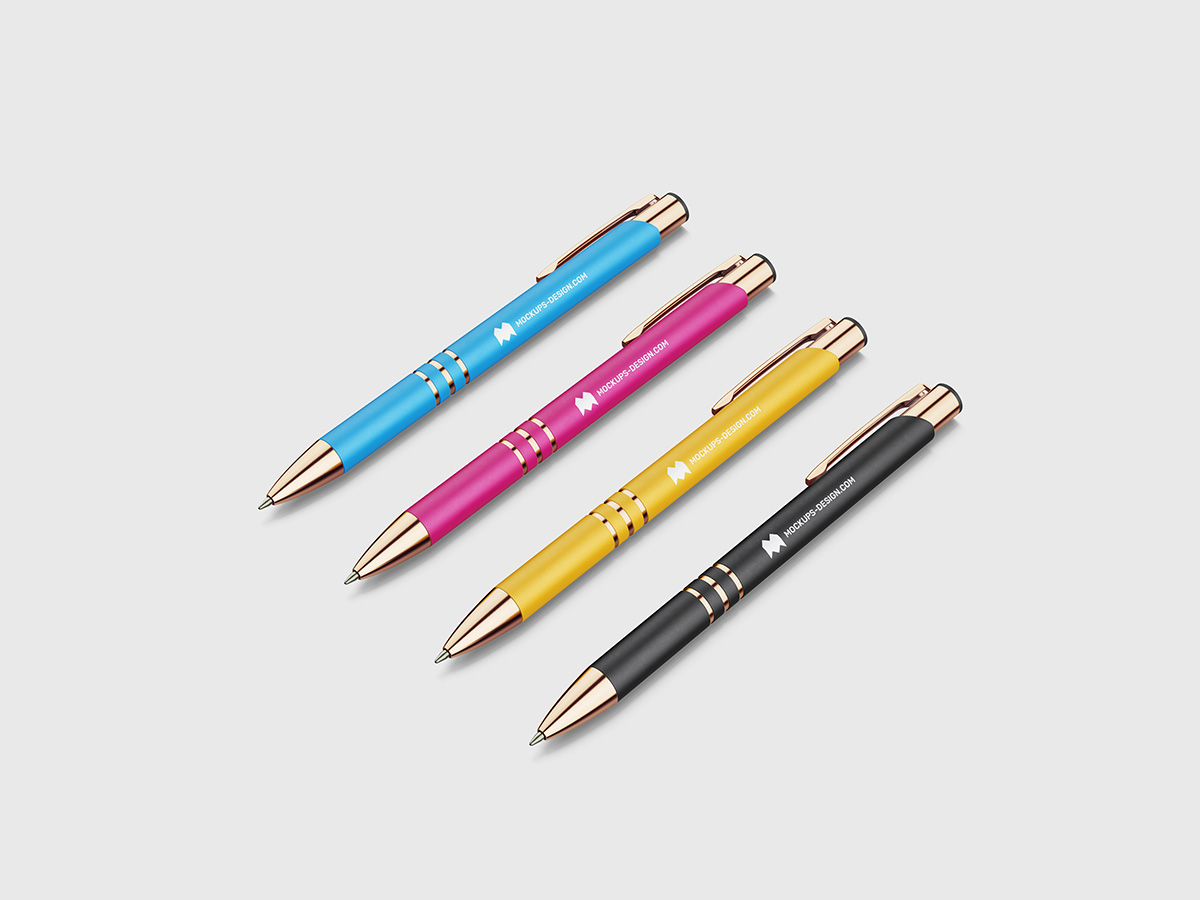 Free pen mockup