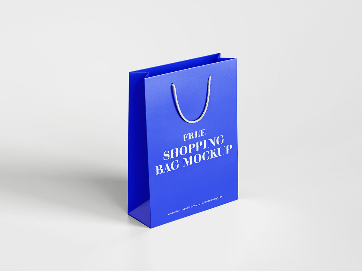 Download Free shopping bag mockup - Mockups Design | Free Premium Mockups