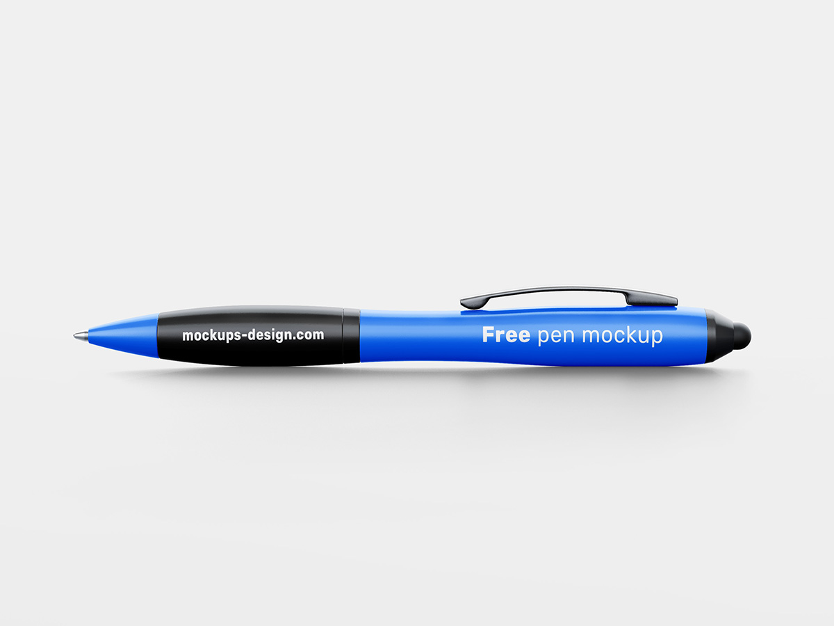 Free pen mockup