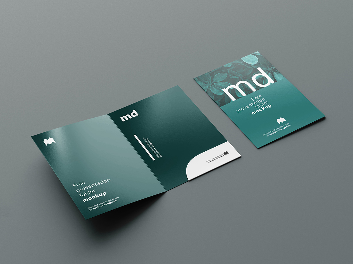 Download Free presentation folder mockup - Mockups Design | Free Premium Mockups