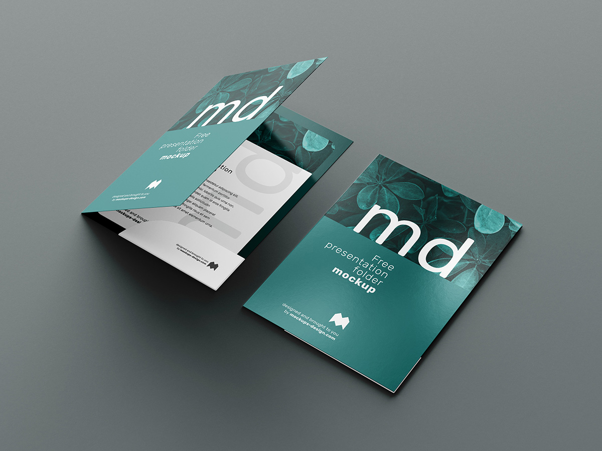 Download Free presentation folder mockup - Mockups Design | Free Premium Mockups