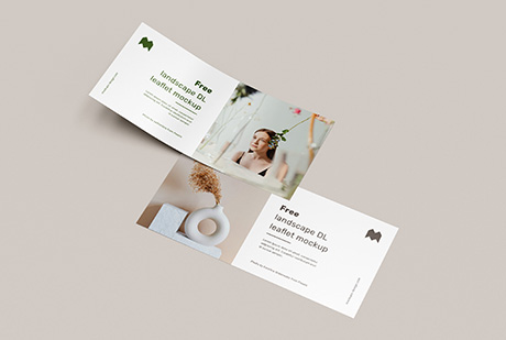 2 Fold Brochure Mockup Psd Free Download Download Free And Premium Psd Mockup Templates