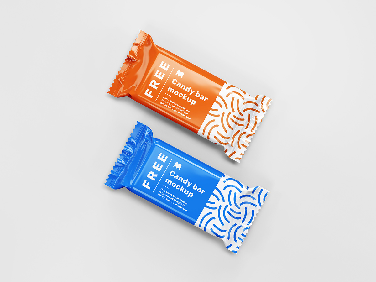 Free Candy Bar Mockup Mockups Design