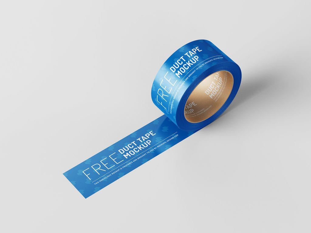 Download Free duct tape mockup - Mockups Design | Free Premium Mockups