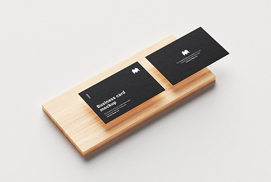 Free business cards mockup