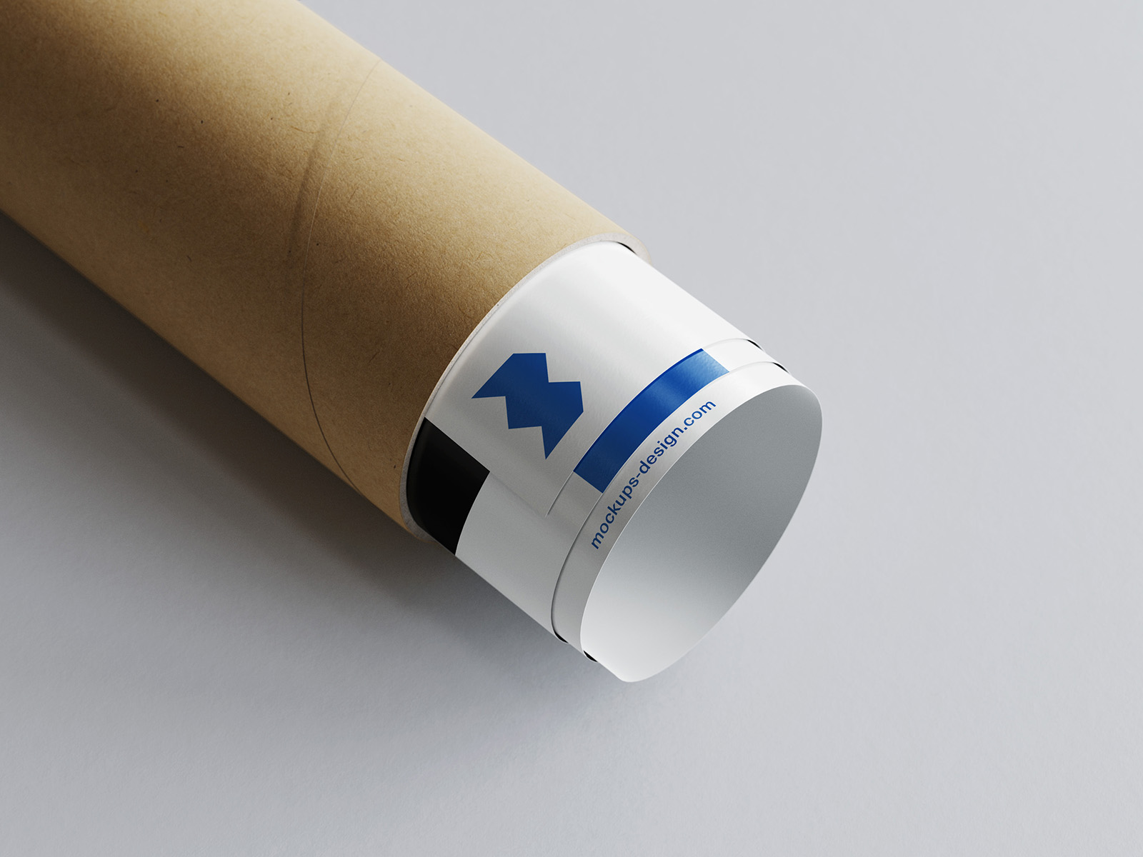 Free rolled poster mockup - Mockups Design