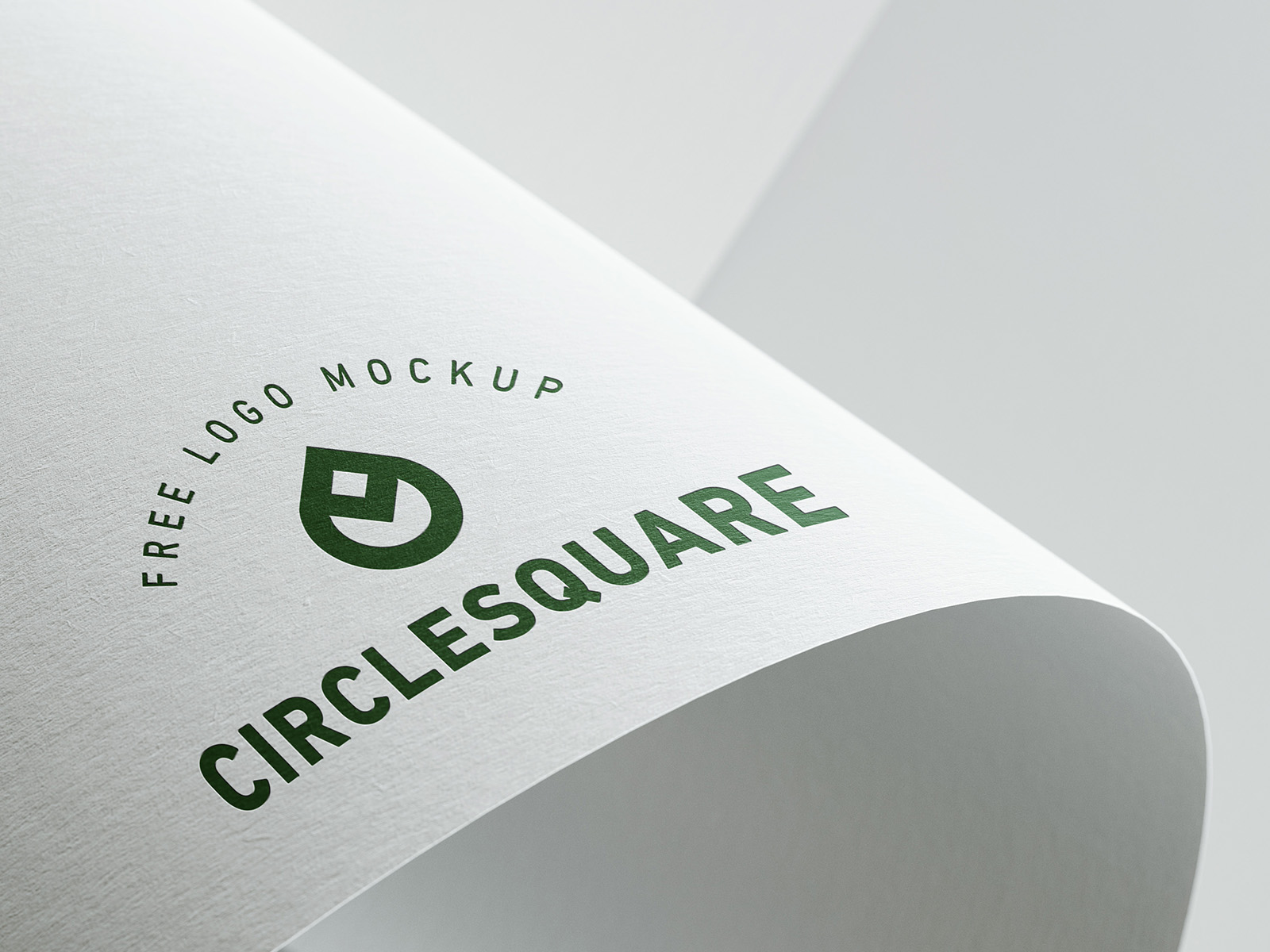 Free logo mockup