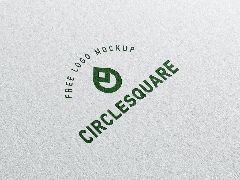 Free logo mockup - Mockups Design