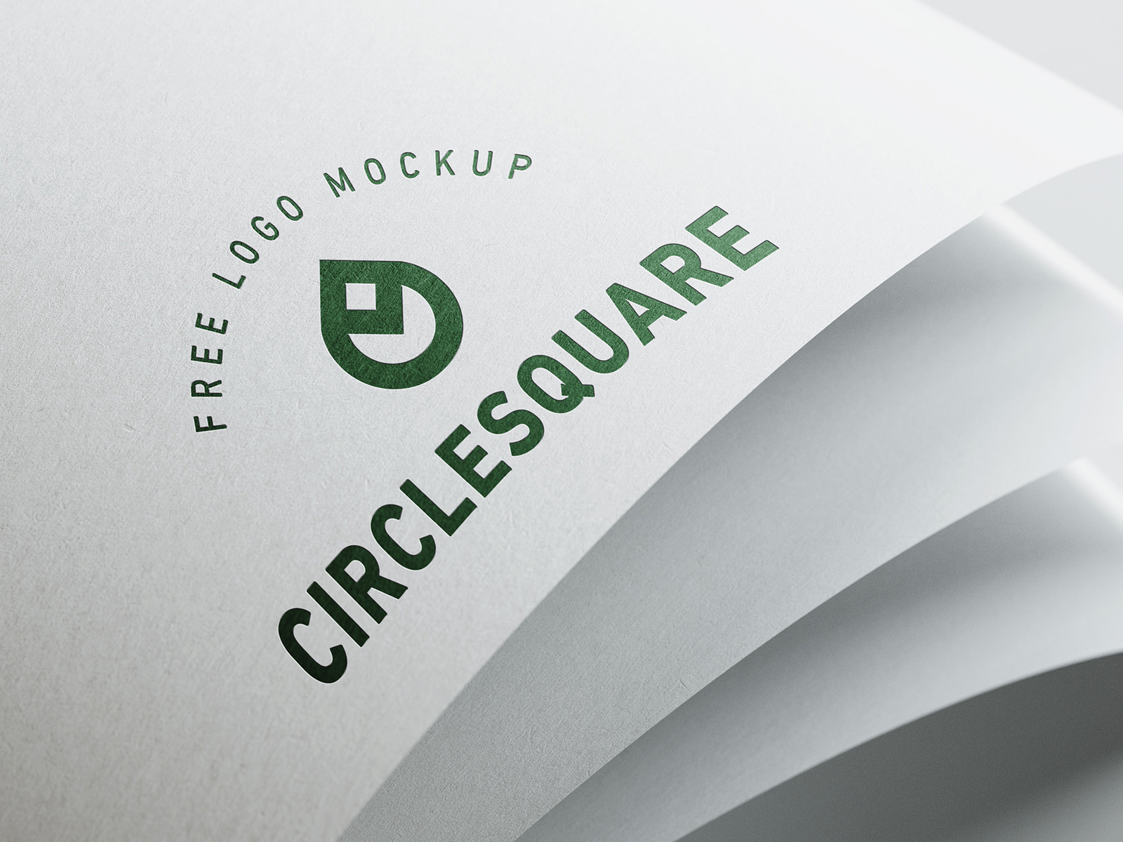 Free logo mockup - Mockups Design