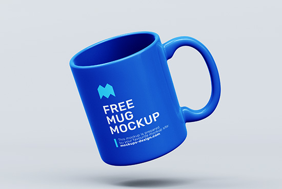 Free mug mockup