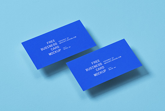 Free Business Card Mockups Mockups Design