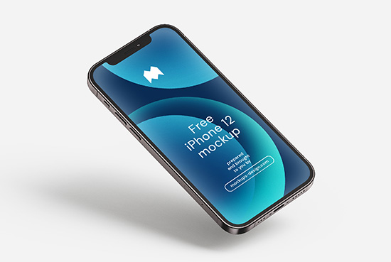 Free iPhone 12 mockup